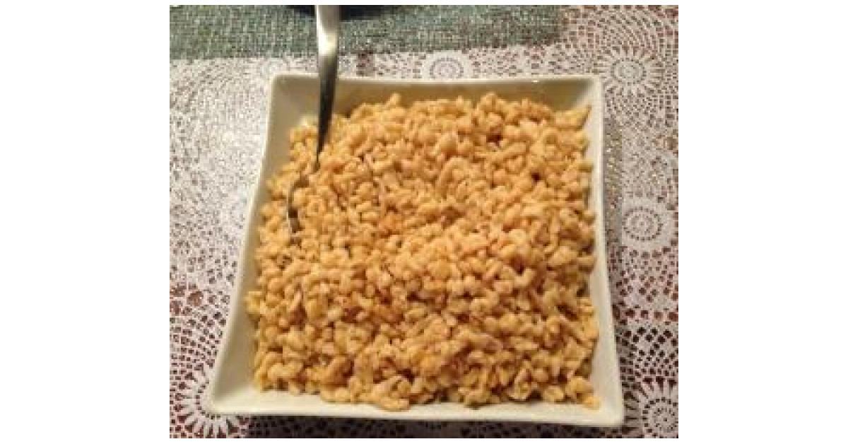 Spätzle (Swabian short egg noodle pasta) by anniembee. A Thermomix