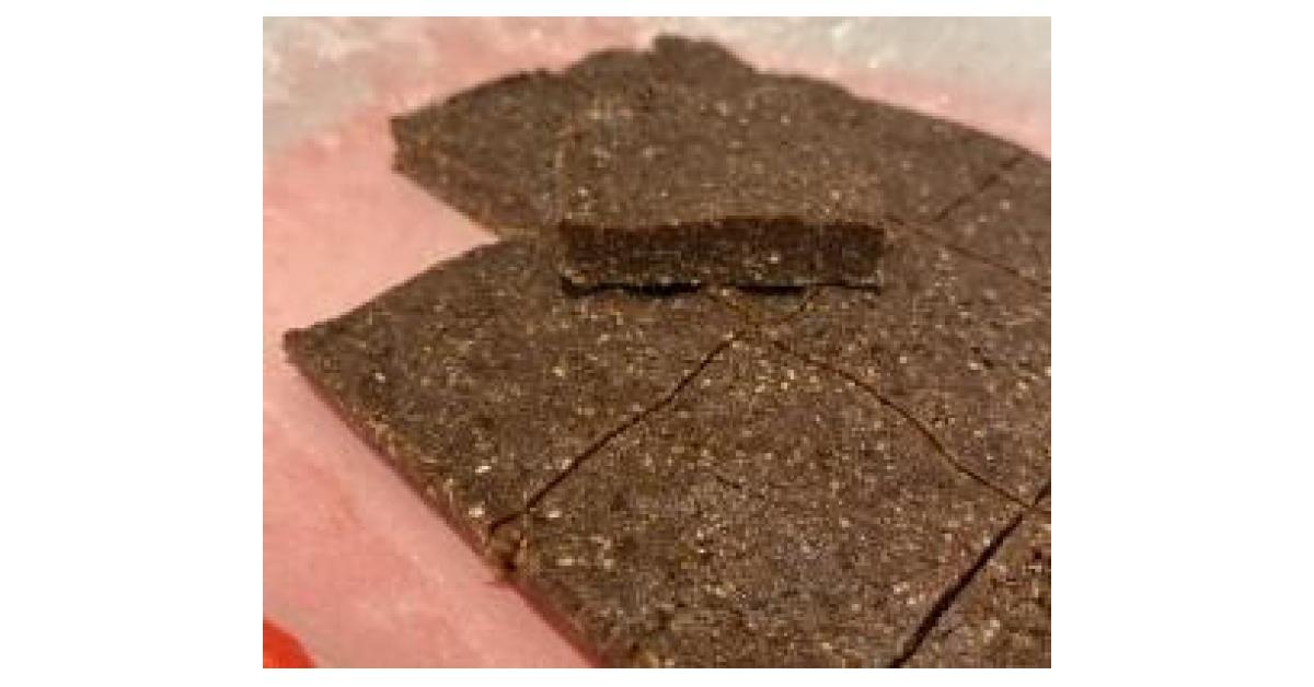 Choc Mint Bliss Ball Slice by Biggzie. A Thermomix ® recipe in the