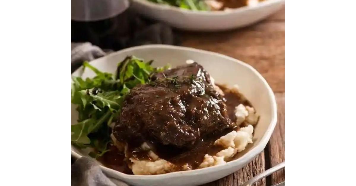 Slow Cooked Red Wine Beef Cheeks by jmareet. A Thermomix ® recipe in