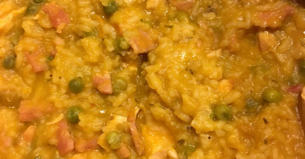 Variation Pumpkin, Pancetta & Pea Risotto (or 3P Risotto!) by laneal