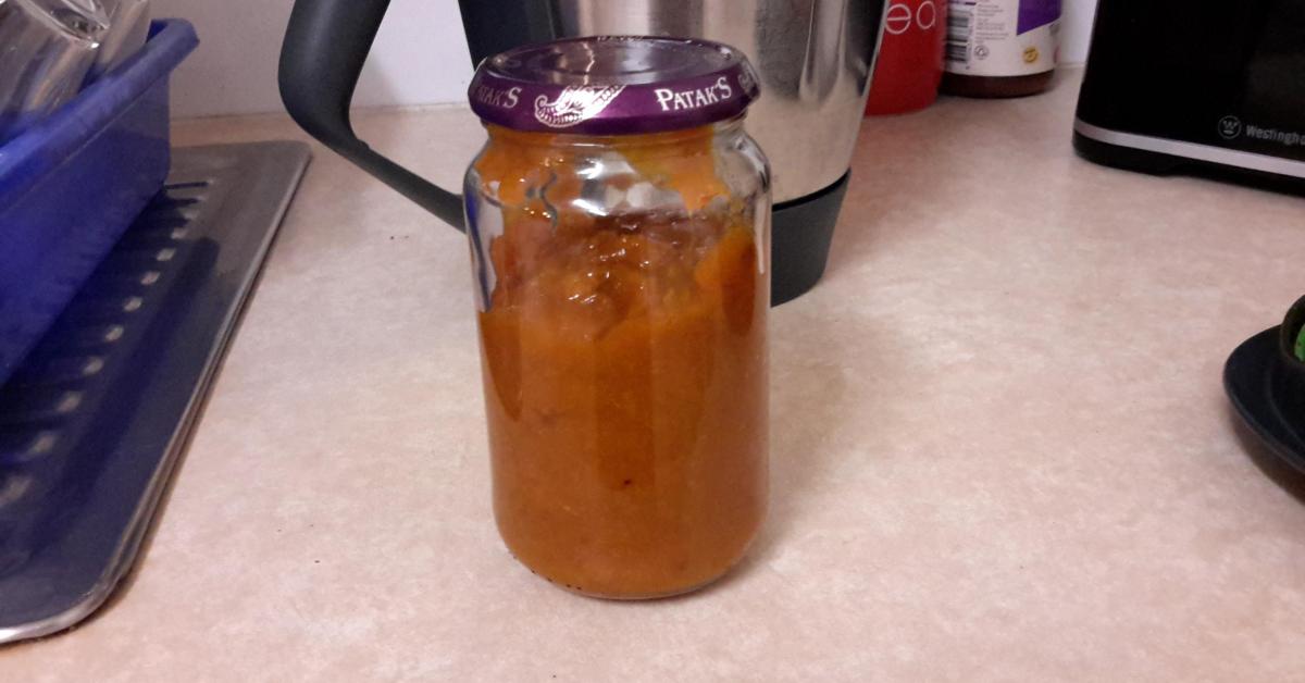 Apricot jam (made with maple syrup) by faimus83. A Thermomix ® recipe