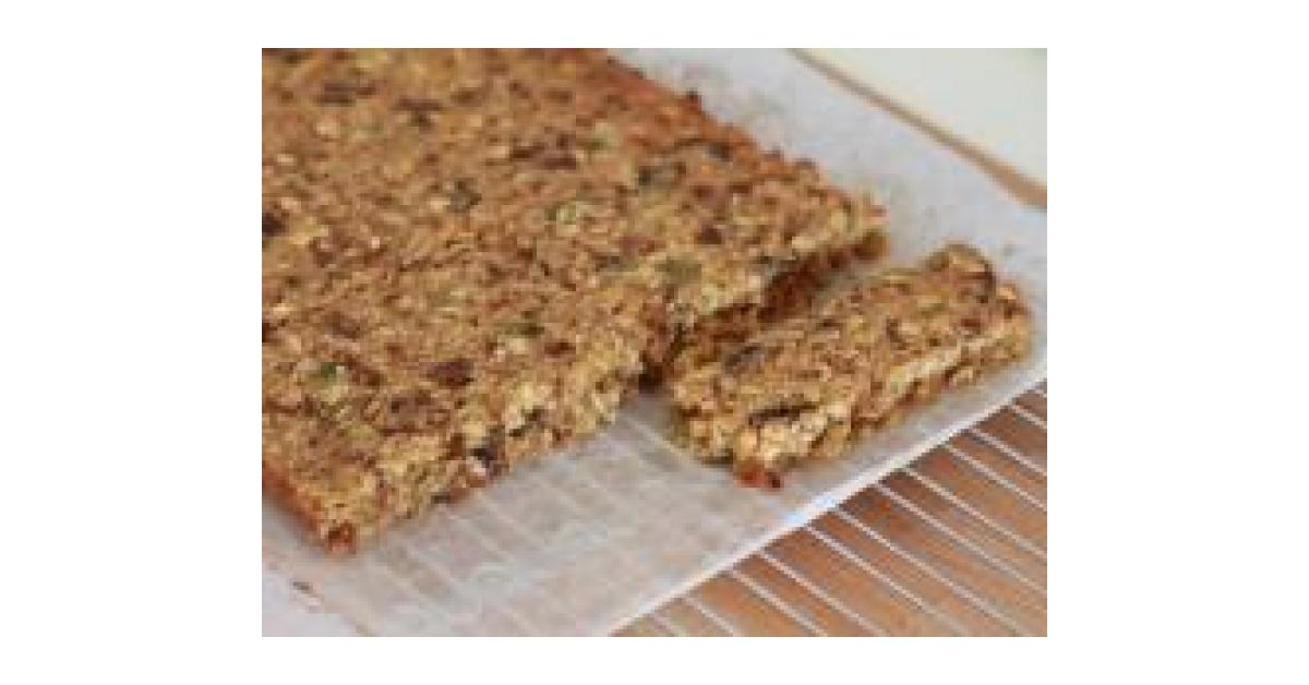 Wheat, nut & dairyfree muesli slice/ bars by PaulaM. A Thermomix