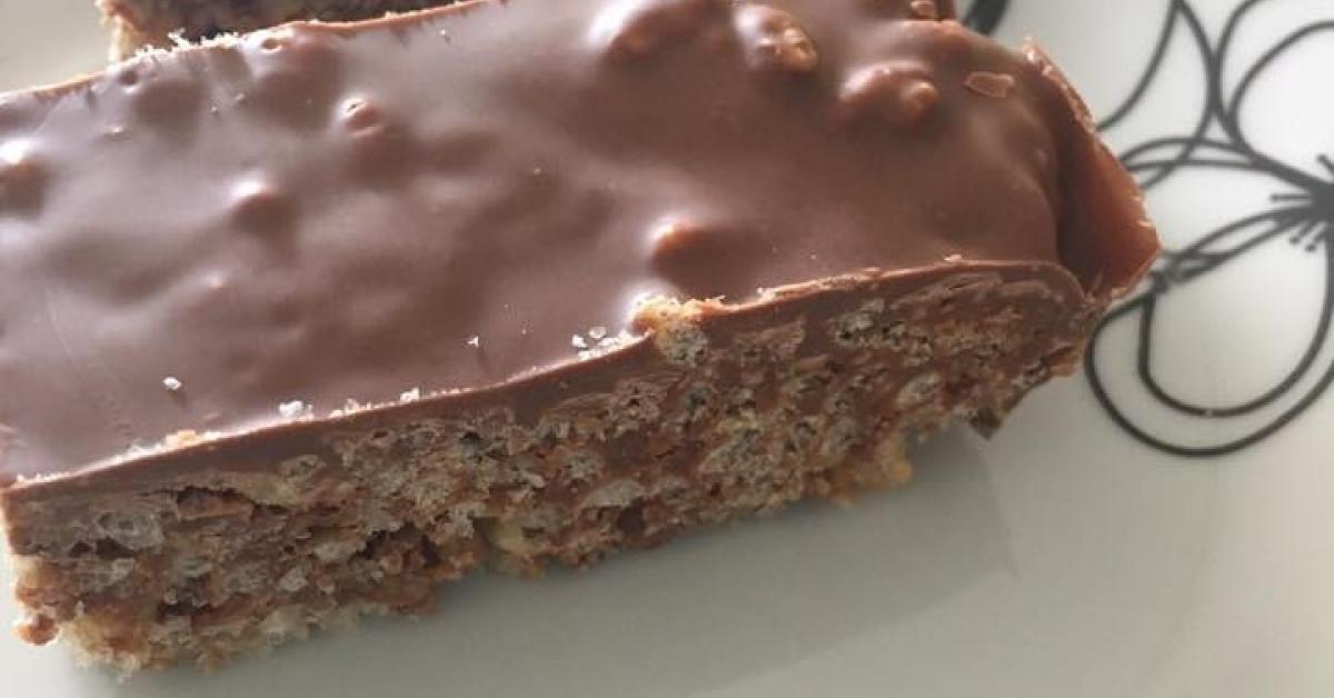Easy Mars Bar Slice by cookingwiththermie3. A Thermomix ® recipe in the