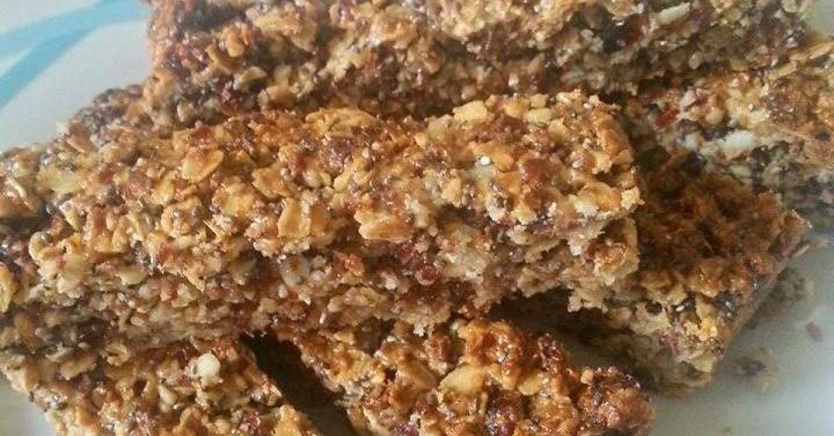 Fruit & Nut Muesli Bars by myeishamaree. A Thermomix ® recipe in the