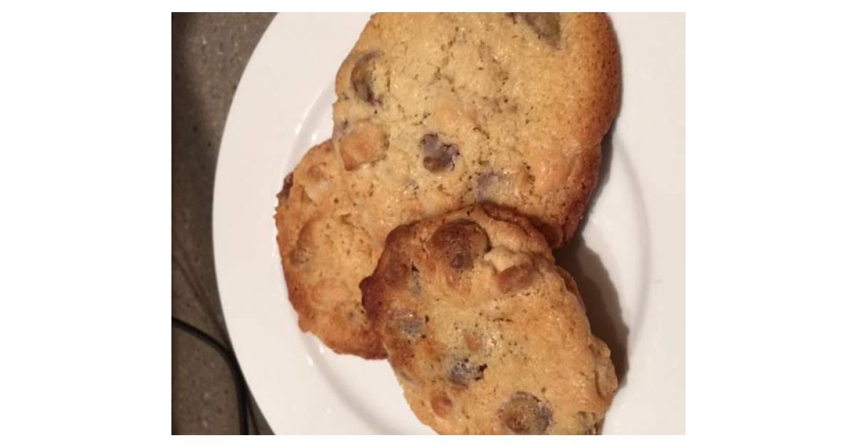 Gluten free clone of nestle's chewy condense milk choc chip cookies