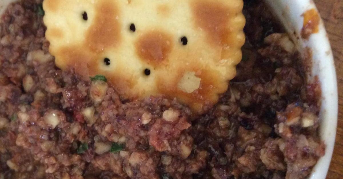 Sun Dried Tomato & Olive Dip by savvyanni. A Thermomix ® recipe in the