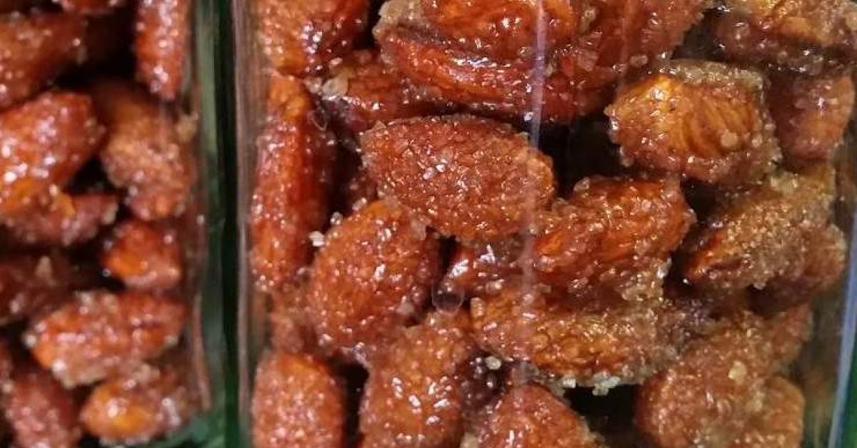 Honey Cinnamon Roasted Almonds by cake cook. A Thermomix ® recipe in