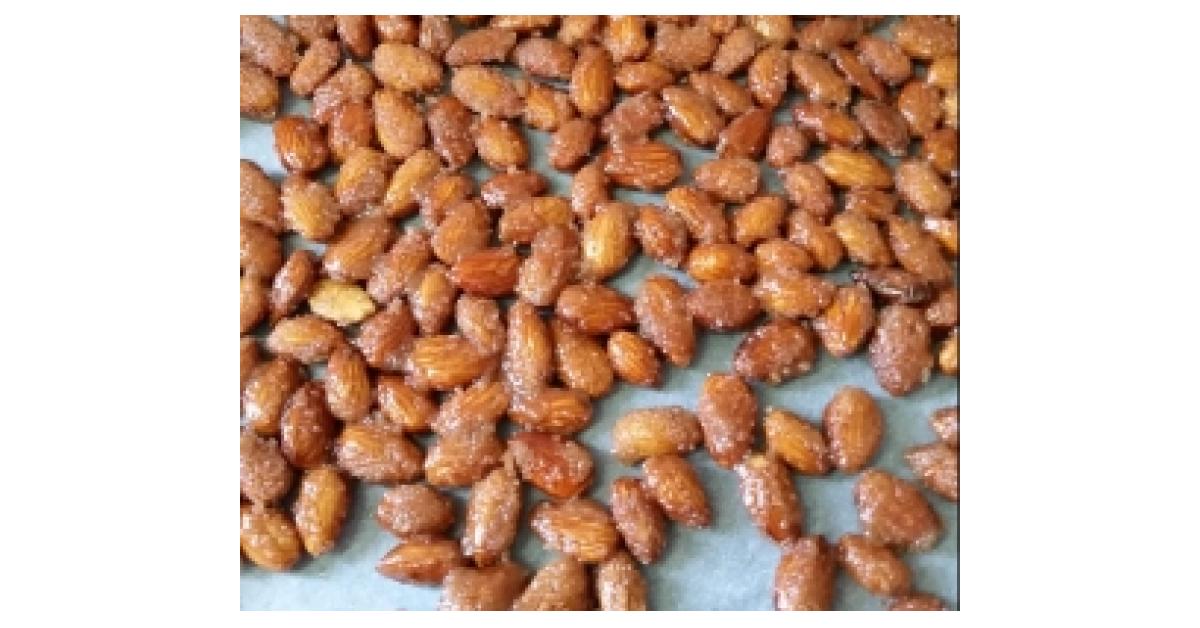 Honey Cinnamon Roasted Almonds by cake cook. A Thermomix ® recipe in