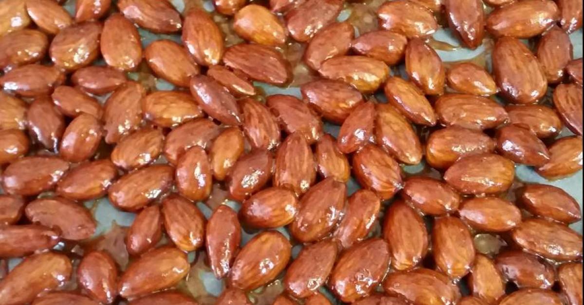Honey Cinnamon Roasted Almonds by cake cook. A Thermomix ® recipe in