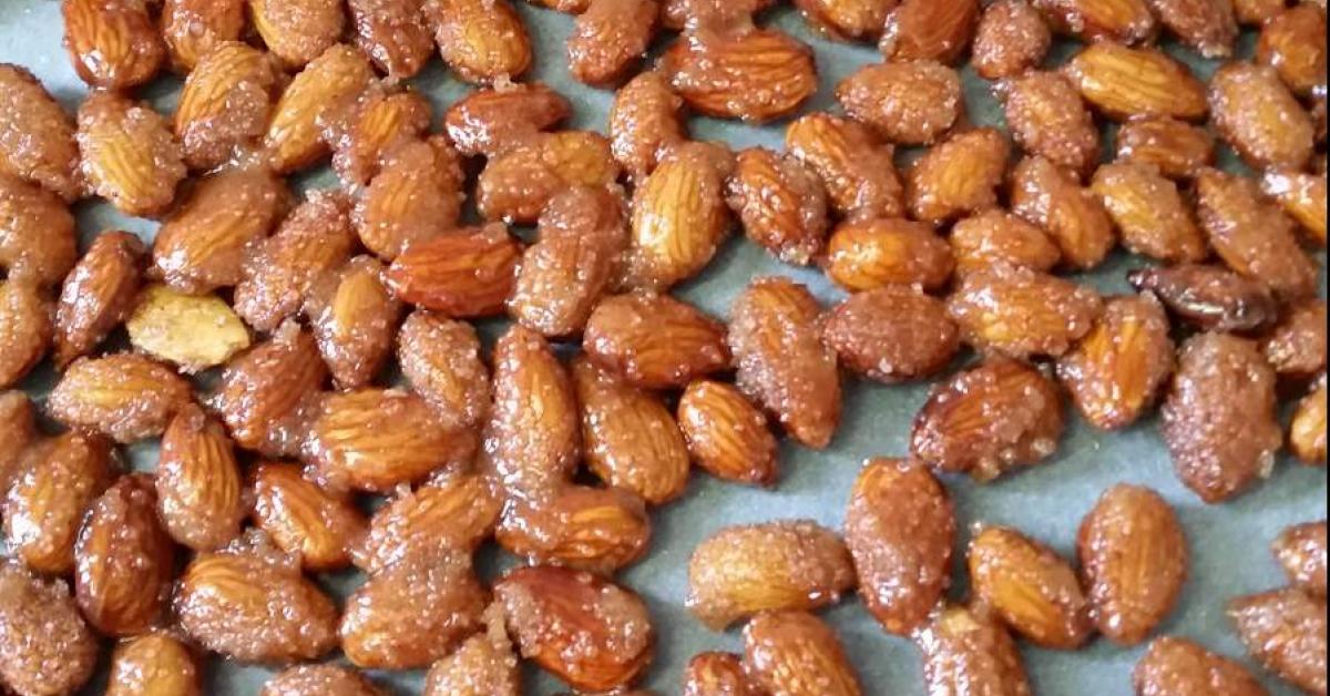 Honey Cinnamon Roasted Almonds by cake cook. A Thermomix ® recipe in