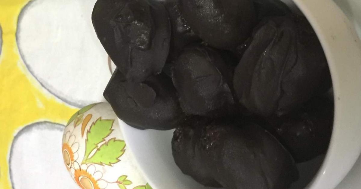 Chocolate and Dried fruit (adult only) balls by Grazyna's cooking. A