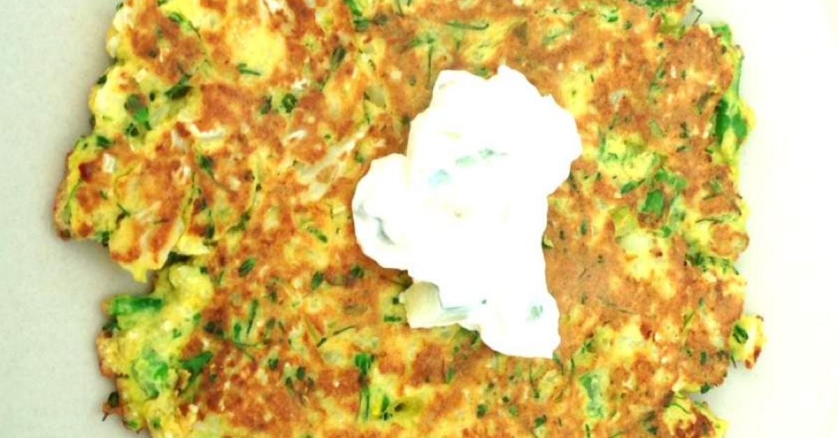 broccoli cauliflower pancakes by thermoenvy. A Thermomix ® recipe in