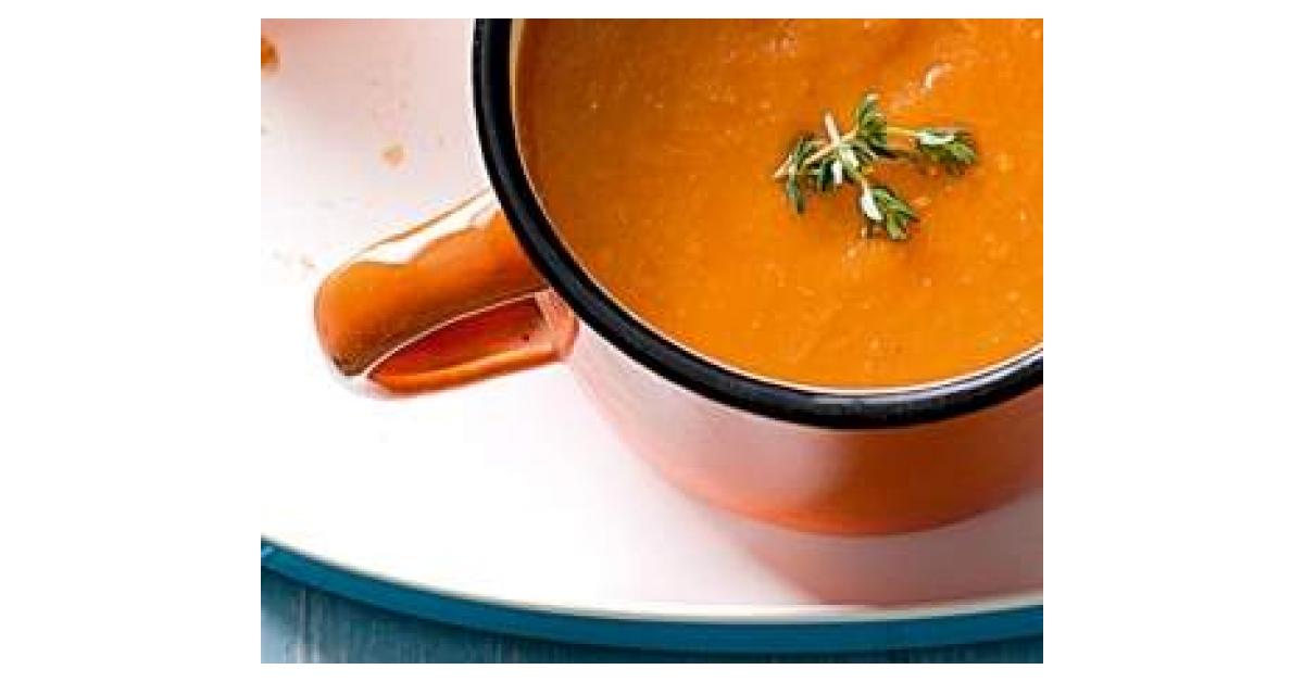 Roasted tomato soup low calorie by CJFace. A Thermomix ® recipe in