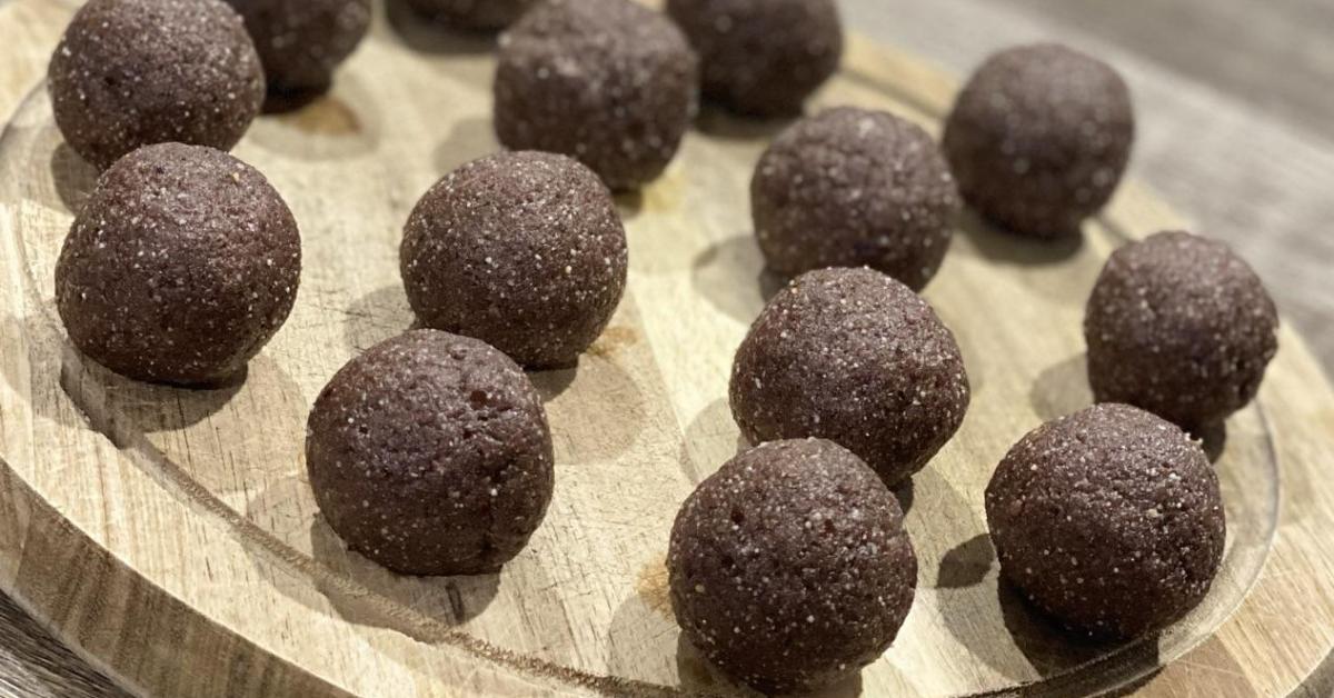 Chocolate Hazelnut Protein Balls by Thermomixersarah. A Thermomix