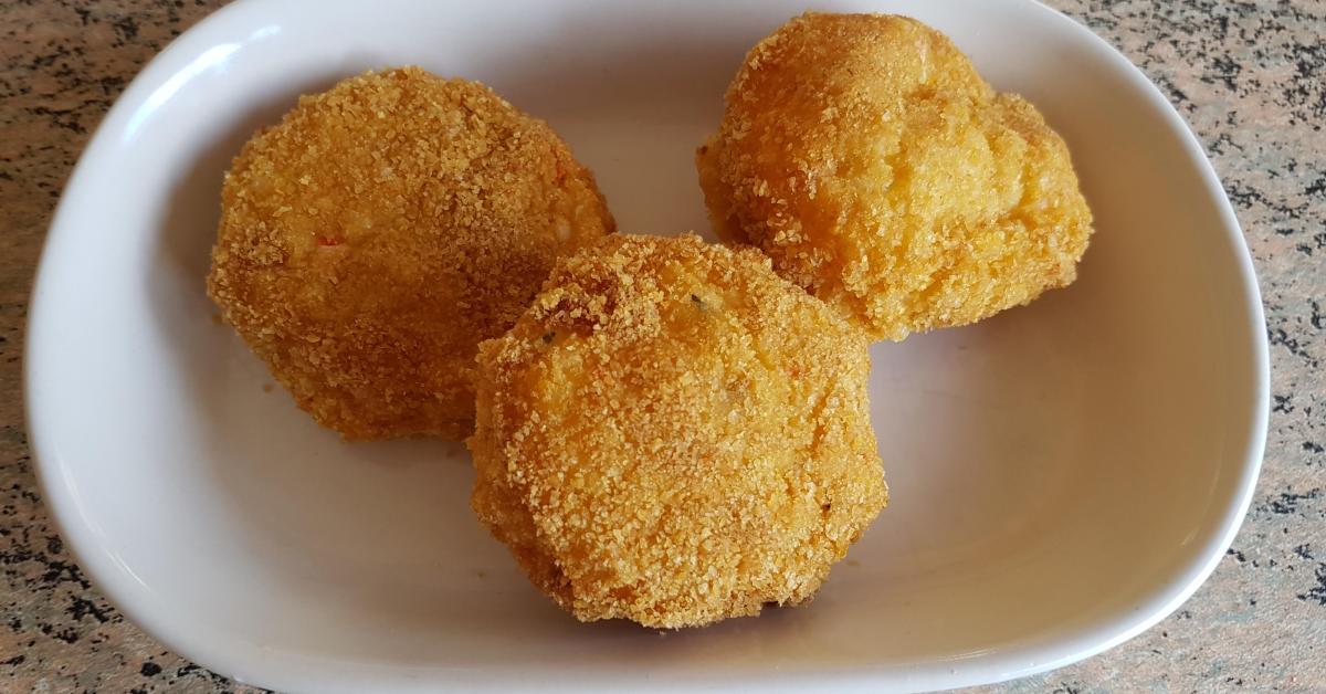Vegetable Risotto Balls by zeebar. A Thermomix ® recipe in the category