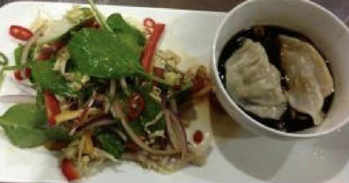 Steamed Pork Dumplings by Melinda_thermomix. A Thermomix ® recipe in