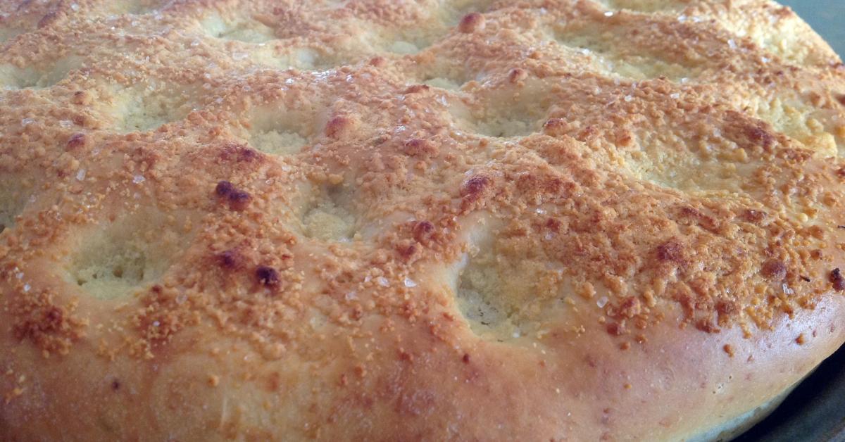 Parmesan Garlic Flatbread by Cooking is therapy. A Thermomix ® recipe