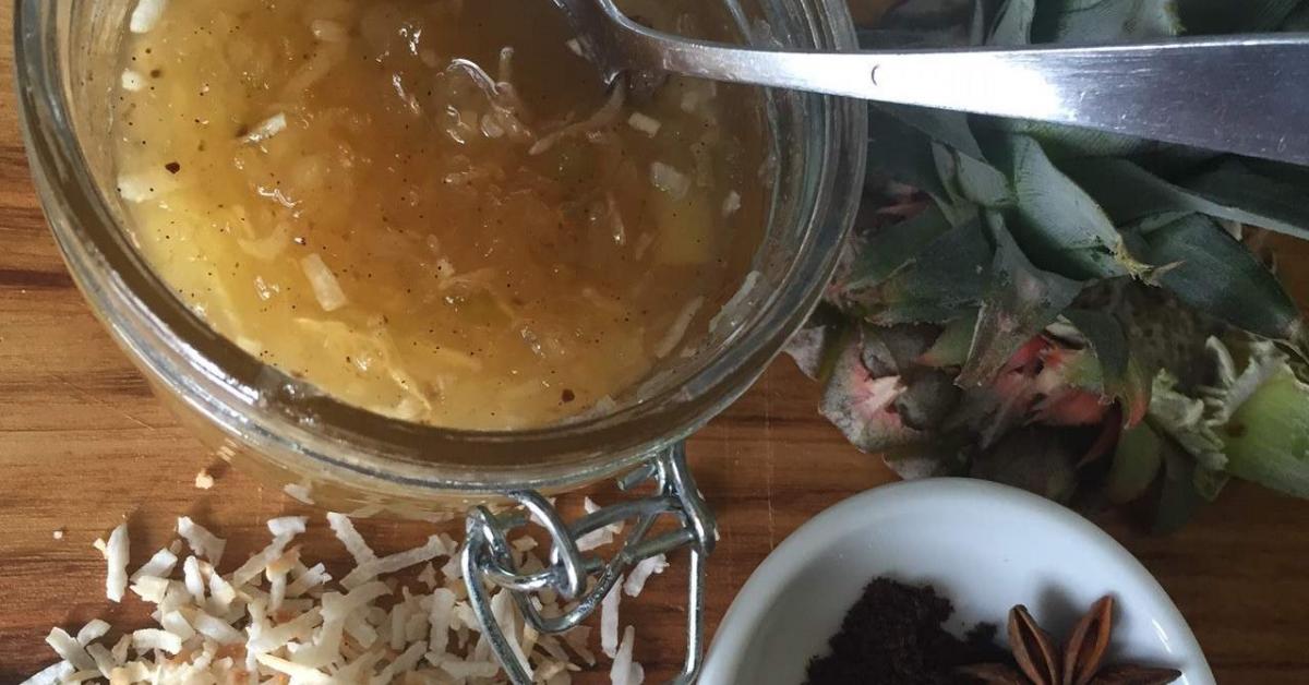 Pineapple & Coconut Jam by ShortysShorty. A Thermomix ® recipe in the
