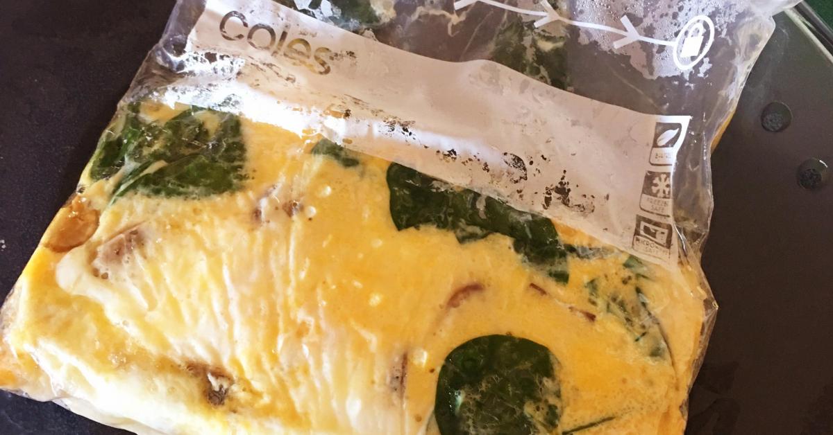 Thermomix Easy Omelette in a Bag by Lianamec76. A Thermomix ® recipe in
