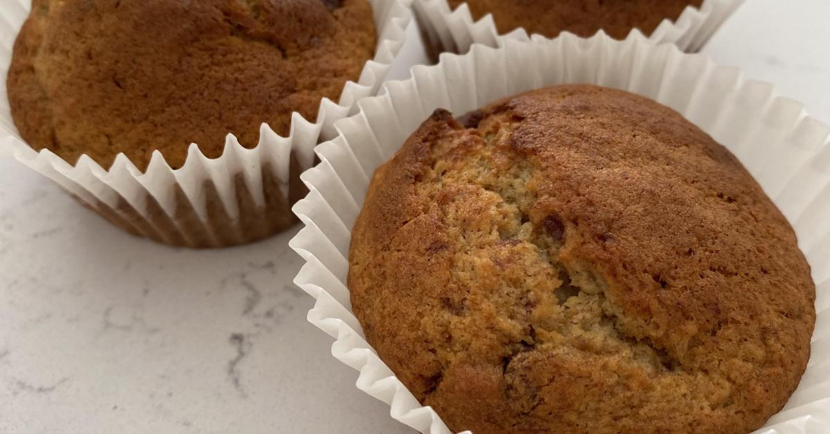 Banana Choc Chip Muffins by the_thermo_minx. A Thermomix ® recipe in the category Baking sweet