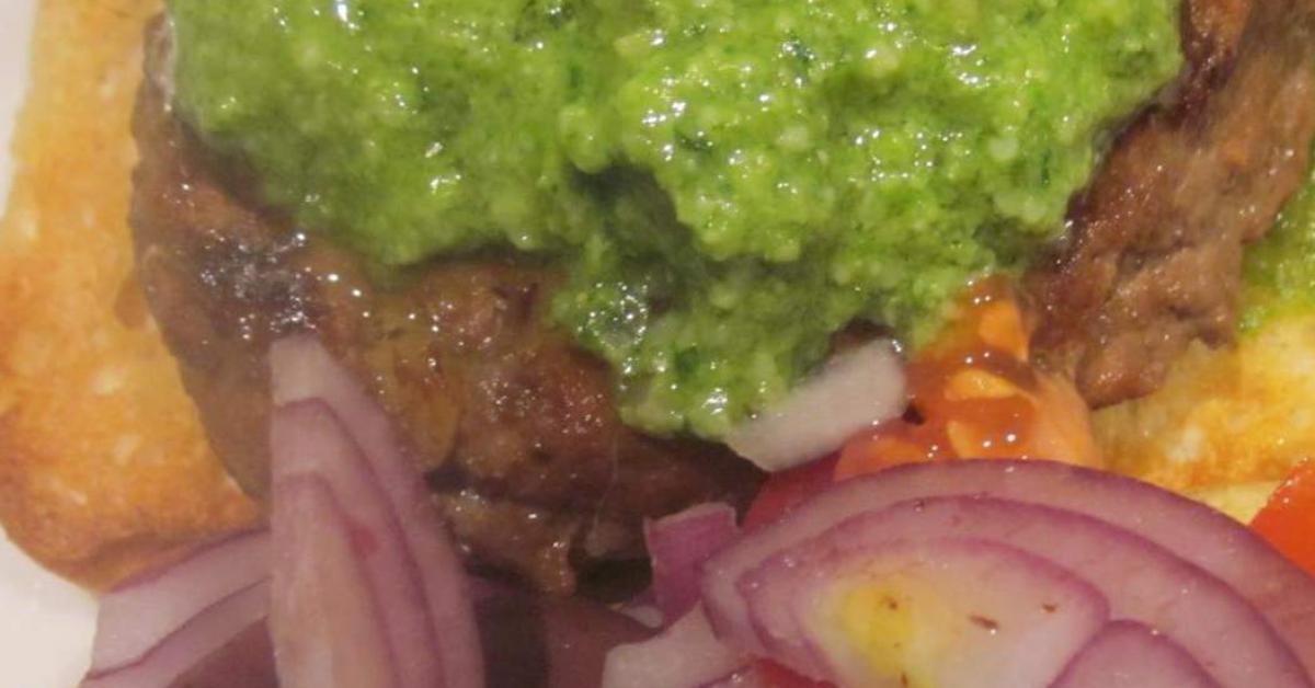Burgers with Basil Pesto by SusanLouise. A Thermomix ® recipe in the
