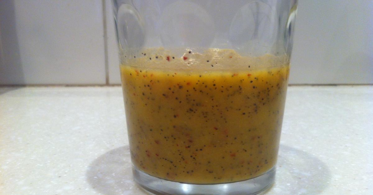 Orange, Nectarine and Passionfruit Juice by Melinda Hutchison. A