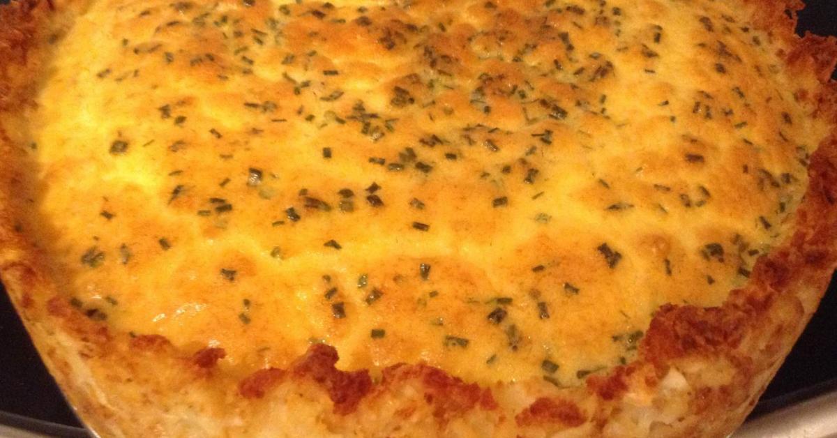 Hash Brown Crust Quiche Gluten Free by chubbymonkey. A Thermomix