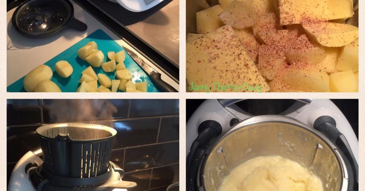 Janny’s best mashed potato recipe by ButterFly. A Thermomix ® recipe