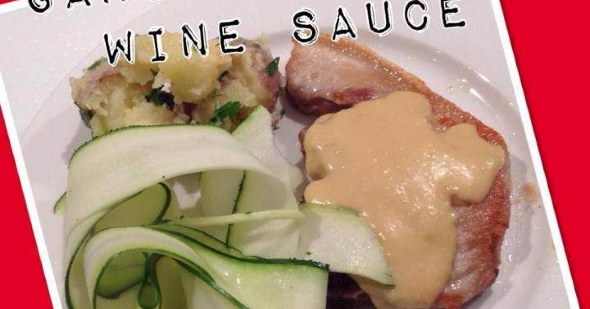 GARLIC & WHITE WINE SAUCE by Thermomistress. A Thermomix ® recipe in the category Sauces, dips