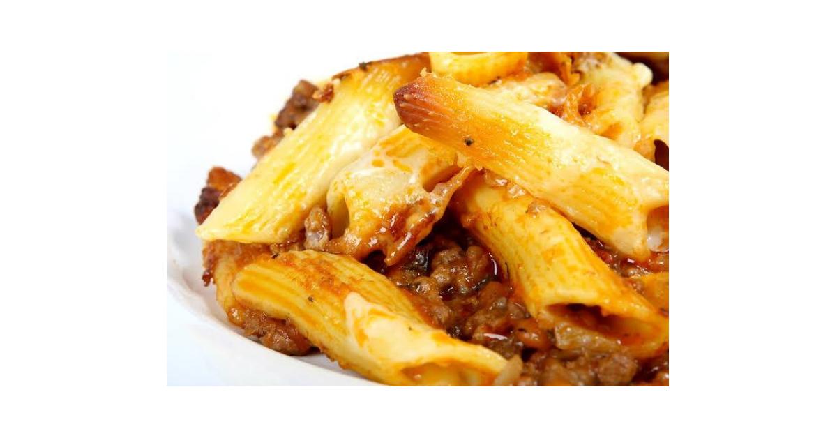 Mince & veggie pasta bake by Dilemma. A Thermomix ® recipe in the