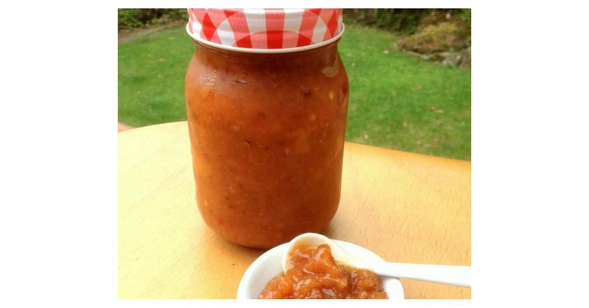 EASY Apricot and Peach/Nectarine Chutney (South African) by ChantelTHL