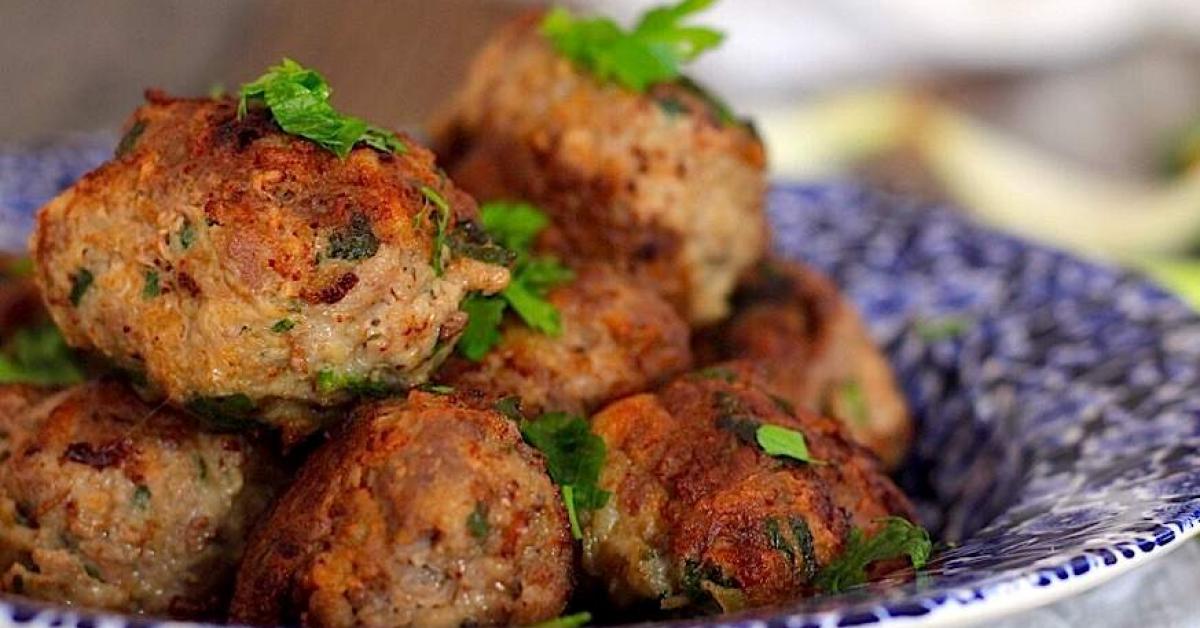 GREEK MEATBALLS GLUTEN FREE by Hungry And Fussy. A Thermomix ® recipe