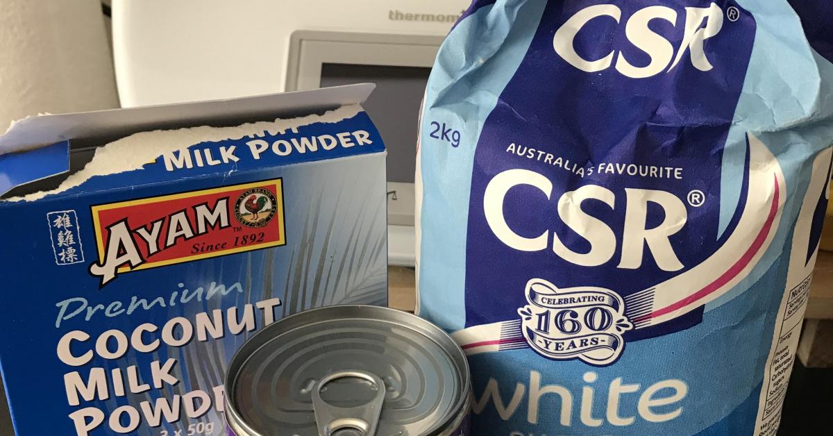 Coconut Condensed Milk (dairy free) by purplechic. A Thermomix ® recipe