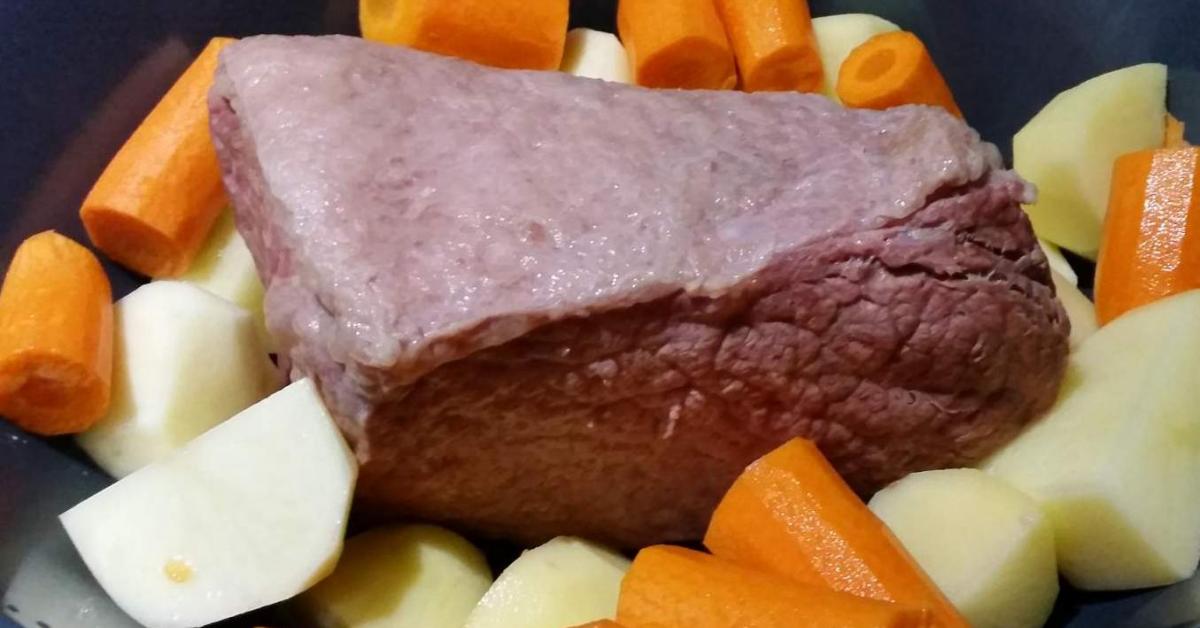 Corned Beef with Mustard & Parsley Sauce by specialktoday. A Thermomix