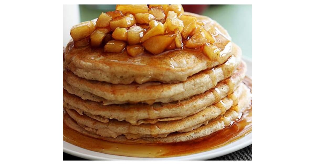 Apple pancakes with cinnamon butter by monicaih. A Thermomix ® recipe in the category Desserts