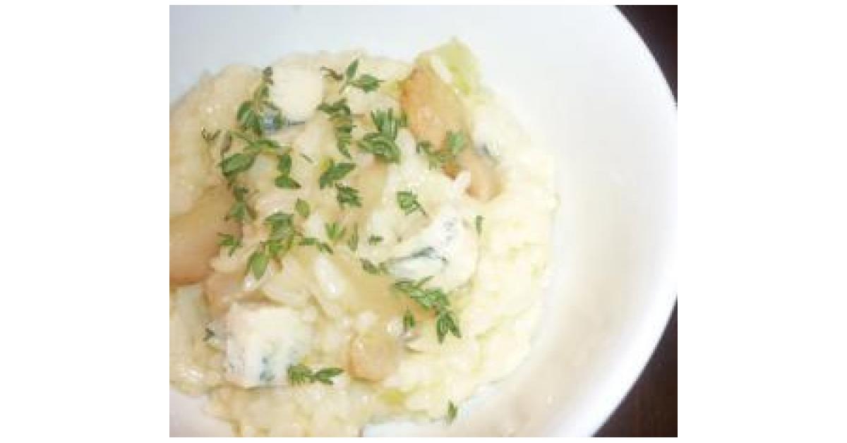 Blue cheese and Pear Risotto by Bianca. A Thermomix ® recipe in the