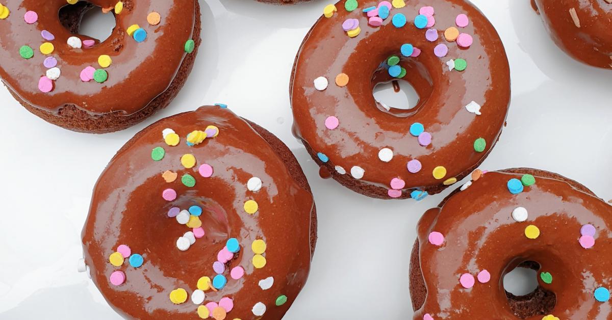 Gluten Free Chocolate Glazed Doughnuts by sarshipard. A Thermomix ® recipe in the category