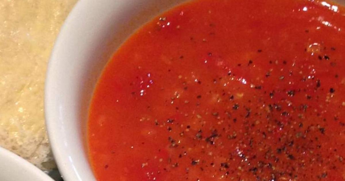 Spicy Sausage and Red Lentil Soup by Smerrick. A Thermomix ® recipe in