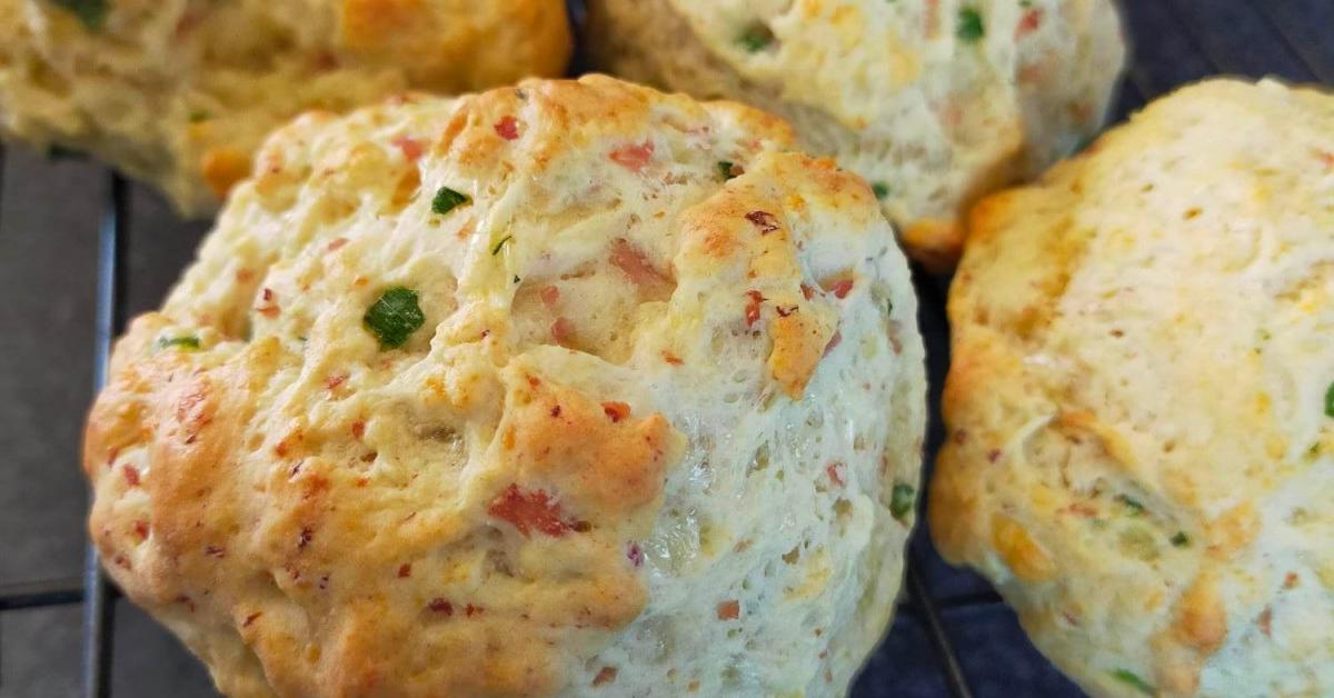 Chelsea's Ham & Cheese Scones by the_coyles_kitchen. A Thermomix