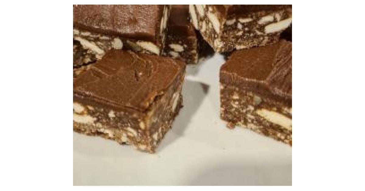 Chocolate Fudge Slice (No Bake) by KylieDolan. A Thermomix ® recipe in