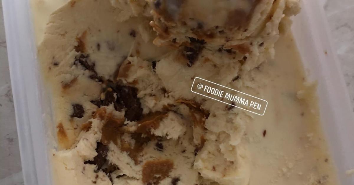 Toblerone & Caramel Simple Ice Cream by foodiemummaren. A Thermomix