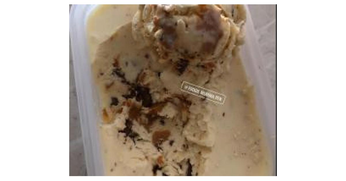 Toblerone & Caramel Simple Ice Cream by foodiemummaren. A Thermomix