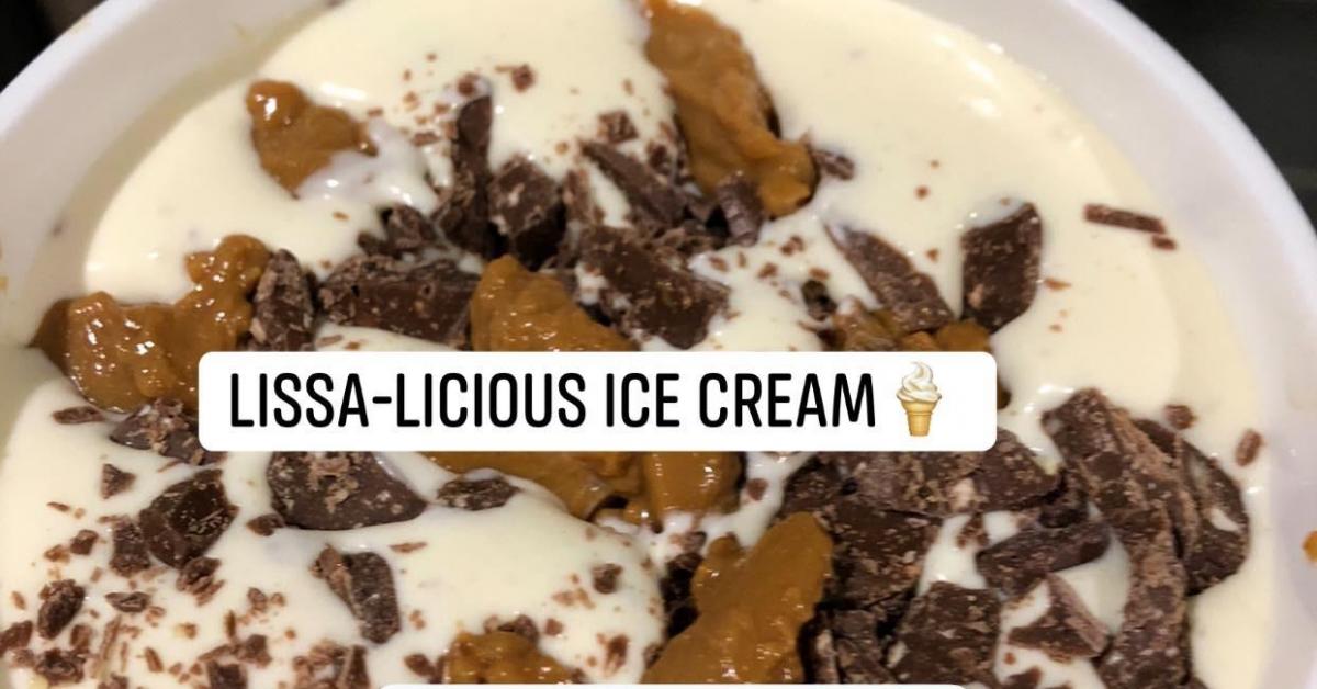 Toblerone & Caramel Simple Ice Cream by foodiemummaren. A Thermomix