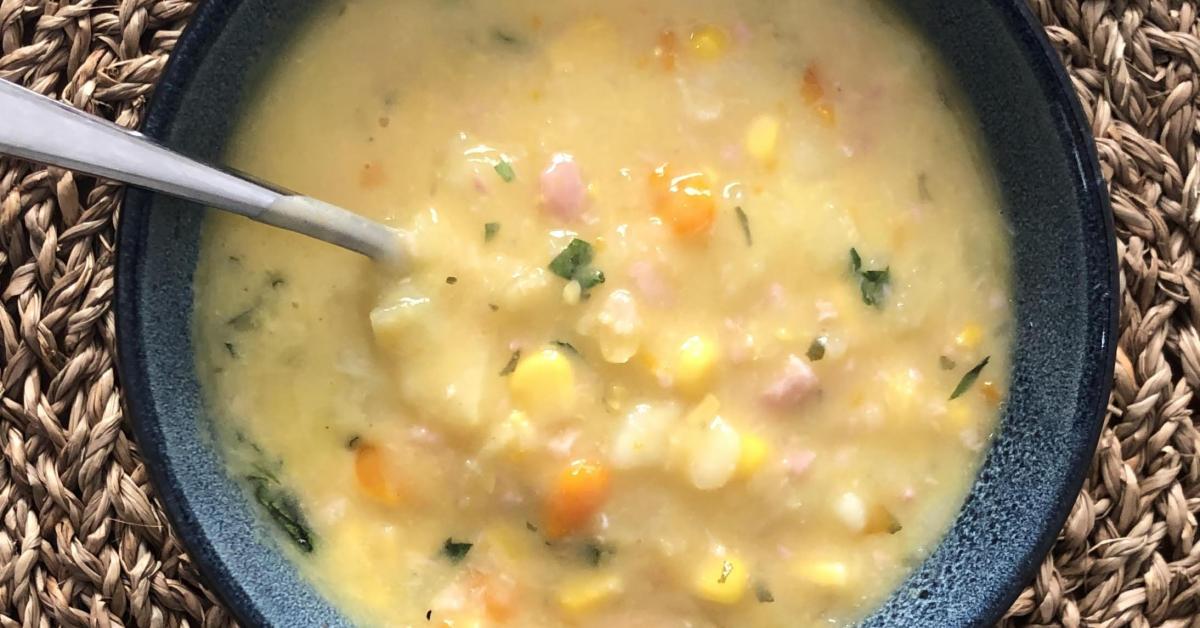 CORN CHOWDER by Yvonne Stokes. A Thermomix ® recipe in the category
