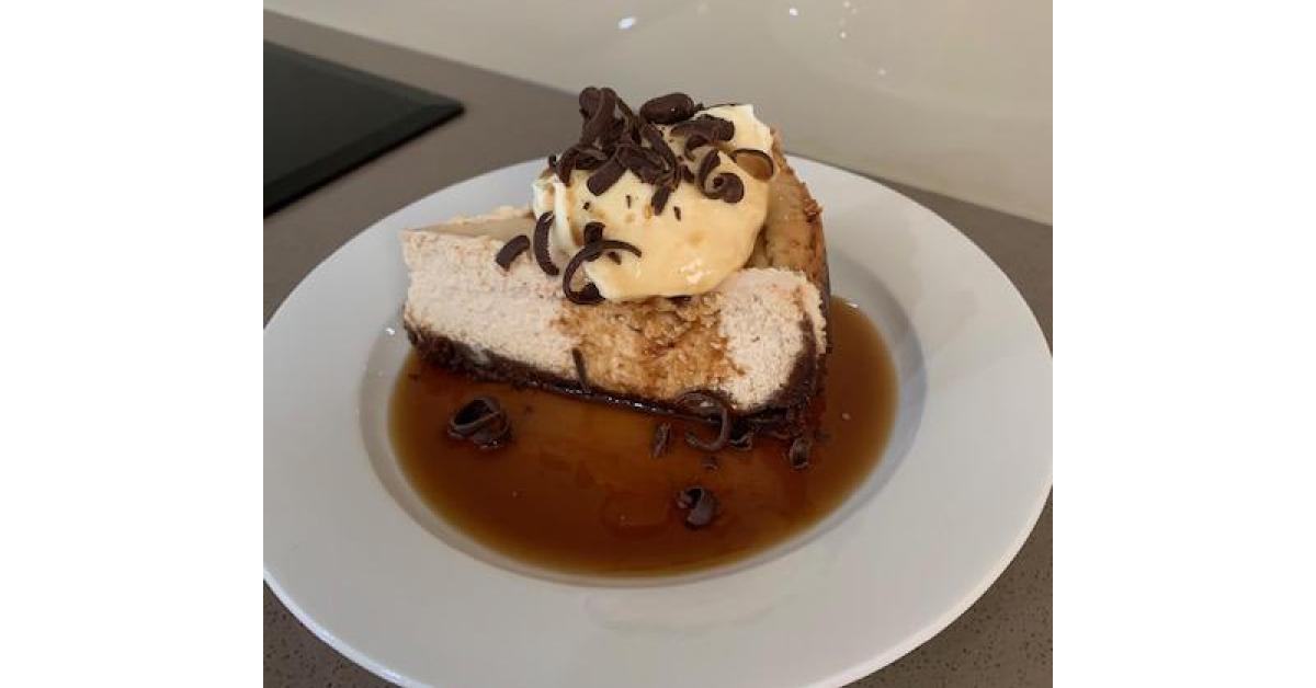 Espresso Martini Cheesecake (baked) by Jerrajude. A Thermomix ® recipe in the category Baking
