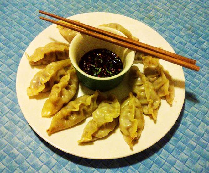 Kangaroo and Water Chestnut Dumplings-image