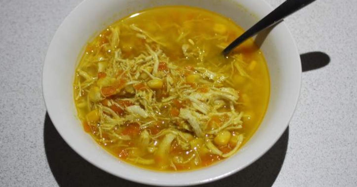Curried Chicken Soup by Sistermixin. A Thermomix ® recipe in the