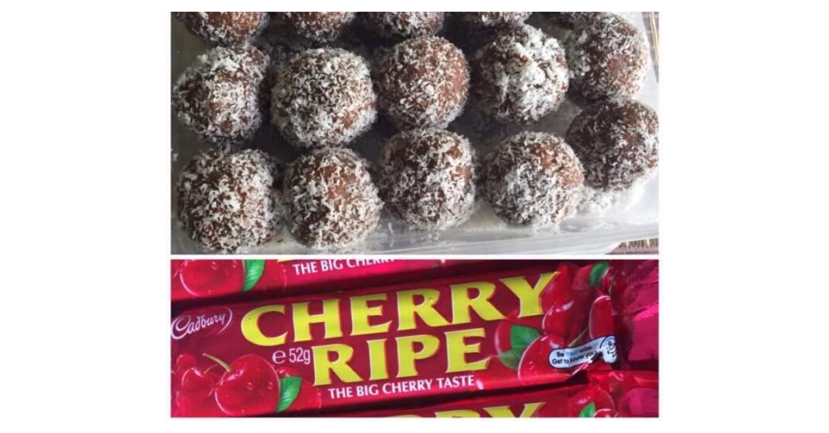 Cherry Ripe Balls By Laurenbrooke A Thermomix Sup Sup Recipe In The Category Baking Sweet On Www Recipecommunity Com Au The Thermomix Sup Sup Community