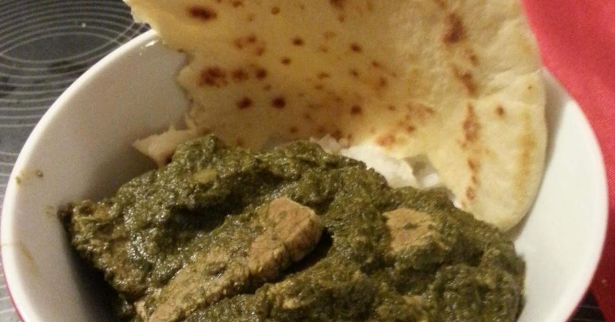 Spinach Beef Curry by frausin. A Thermomix ® recipe in the category Main dishes meat on www