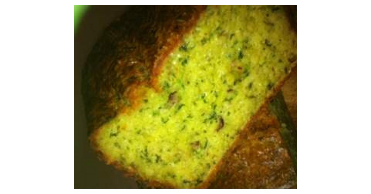 Italian cake with rocket and pancetta by Sarahs food. A Thermomix